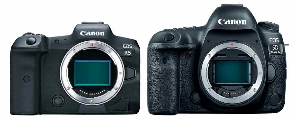 Canon-R5-vs-Canon-5D-mark-iv